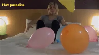 Balloons in hotel room (Nelly)