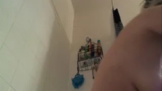 Shower, pussy shaving, ass clapping etc