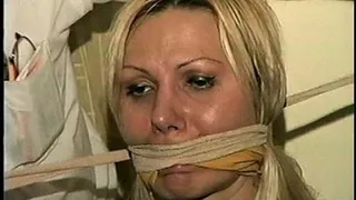 TAG Marcella 7- Gags. White Cleave, Yellow Cleave, Ace Bandage Gag Over Cleave Gag, Romanian Model