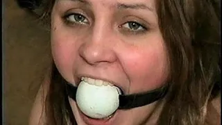 TAG Holly 10- Naked, Tied Up, Ball Gagged, Bandage Cleave Gag and OTM Gag