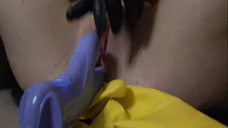 Latex Glove Stuffing Into Pussy (Part 4 of 4)
