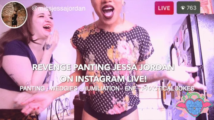 Revenge Pantsing Jessa Jordan on Instagram!