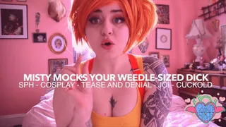 Misty Mocks Your Weedle Sized Dick