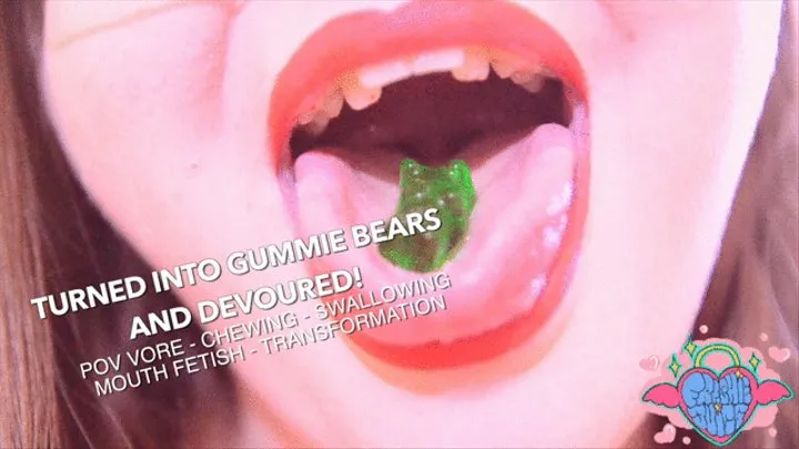 Turned into Gummy Bears and Devoured! POV VORE