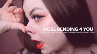 Nose Bending and Pinching 4 You - Nose Fetish - Pig Nose