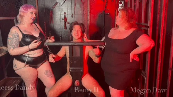 Spitters are Quitters! Femdom Cum Eating Lesson - Double Domme with Princess Dandy and Megan Daw