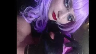 Dominatrix Bound Slave to Orgasm