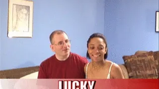 Spicy ebony loves making interracial fucking videos