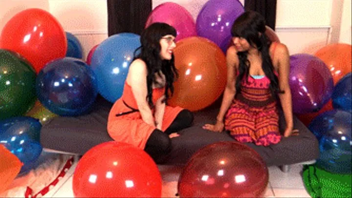 Magic Balloon Popping Breast Expansion Competition