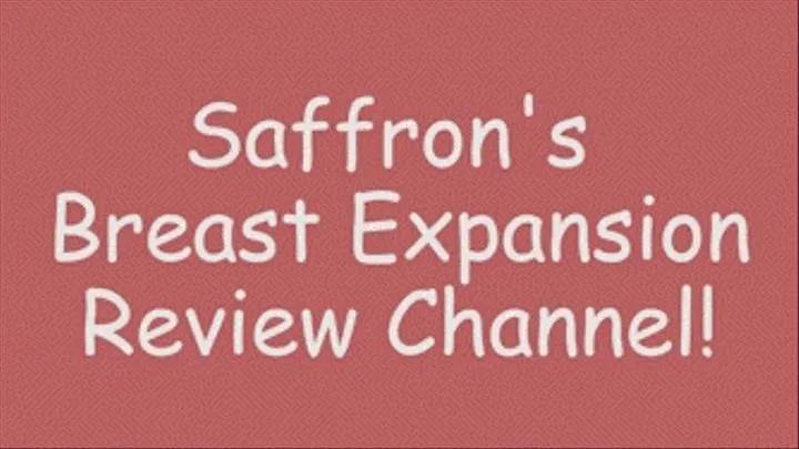 Big Boob Lotion Needs Orgasms to Work! | Saffron's Breast Expansion Show!