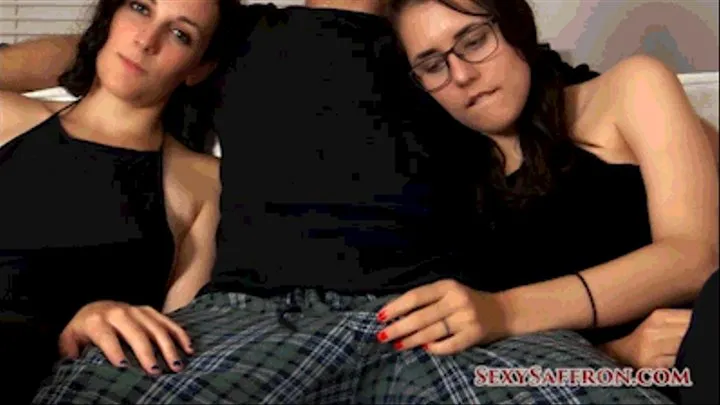 Netflix and Chill Double Blowjob