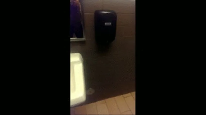 Public pee at a restaurant