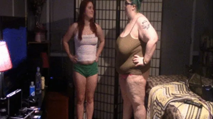 Comparing Bodies With BBW Friend