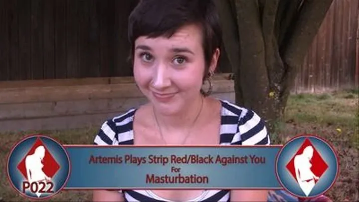 Strip Red-Black with Artemis for Outdoor Masturbation