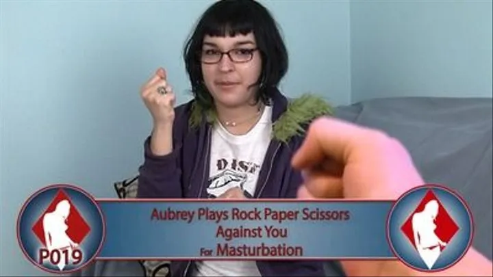 Aubrey plays Strip Rock-Paper-Scissors