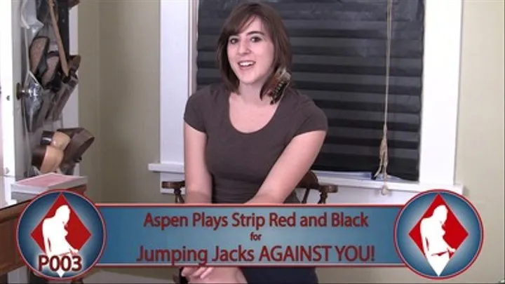 Strip Red and Black with Aspen for Jumping Jacks