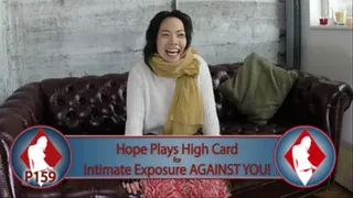 Hope plays Strip High Card