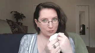 Nose Blow Video Call: Tissue Teases (LD GFE)