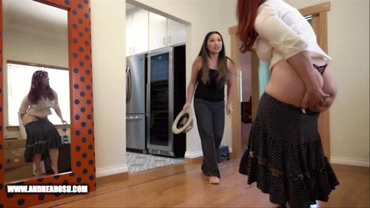 Pantsing the Snobby Landlord - Andrea Rosu & Mz Kim