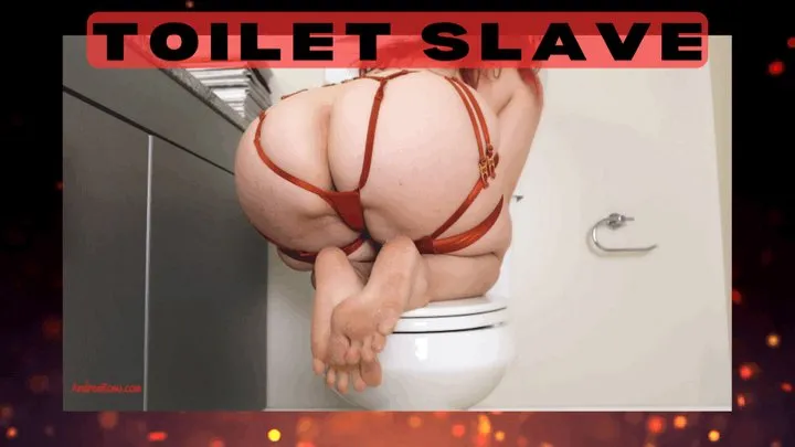 Toilet Slave: Lick my Filthy Asshole and Feet, Worship my Ass, Drink my Piss - Andrea Rosu