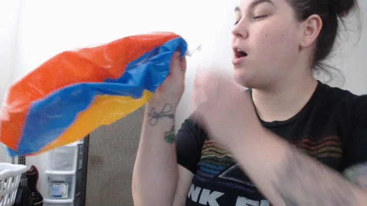 Blowing Up My Beach Ball