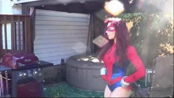 Lady Bat vs Spider Girl