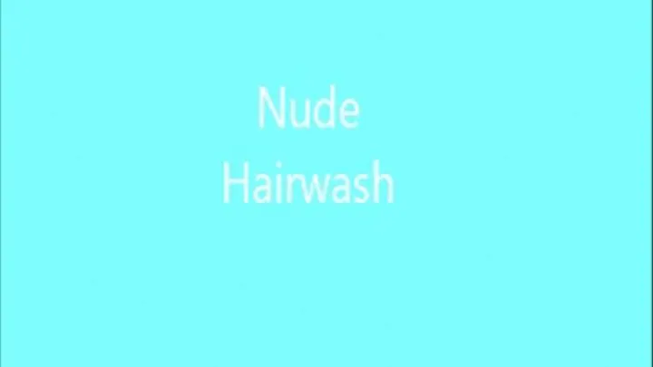 Nude Hairwash