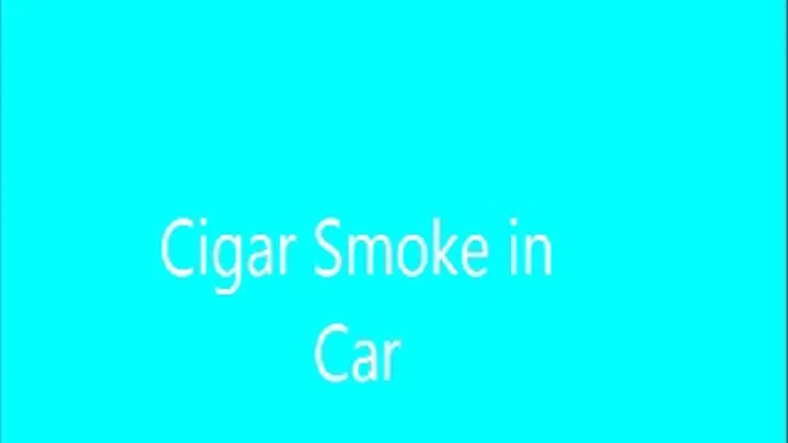 CIGAR SMOKE IN CAR