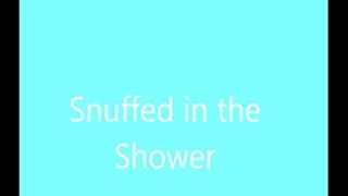 in the shower WS