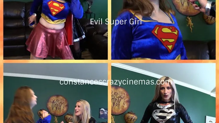 Super Girl vs Evil Super Girl