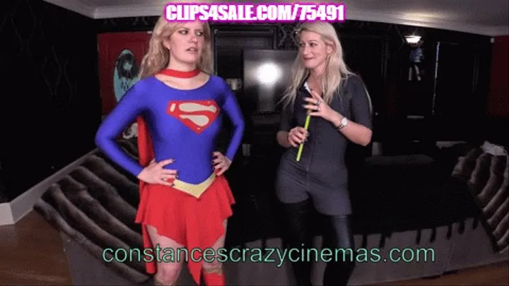 Ultra Girl and SuperGirl in "Trapped by the Black Witch"