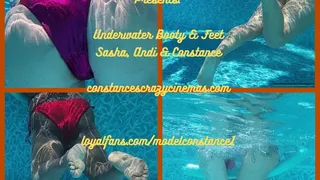 Underwater Booty and Feet