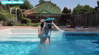 Underwater Scuba Swimming Ep 1 Featuring Constance mobile