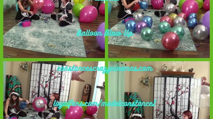 Balloon Blow Up BTS