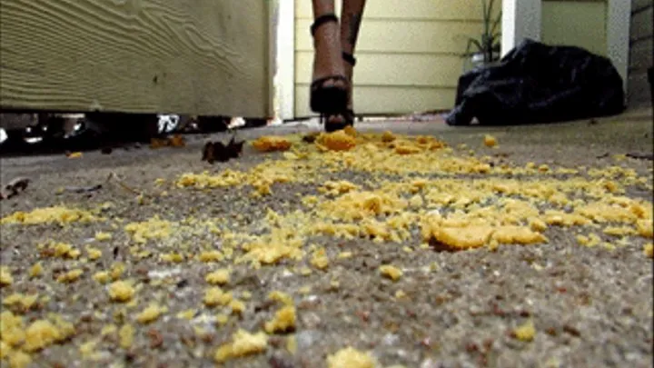 Crushing Corn Chips with High Heels