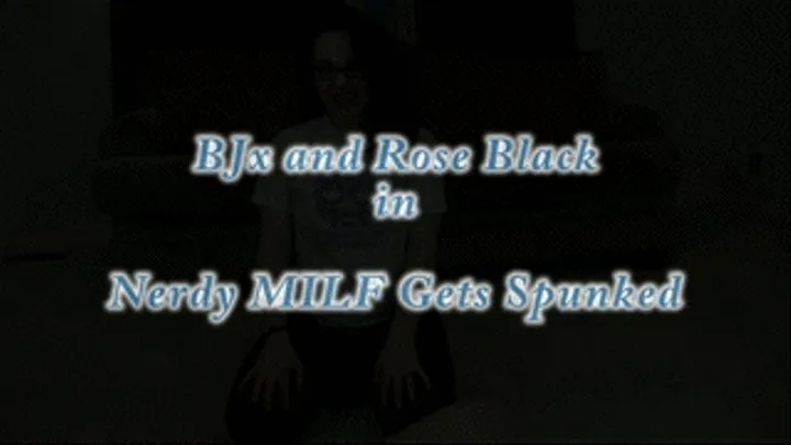 Nerdy MILF Gets Spunked