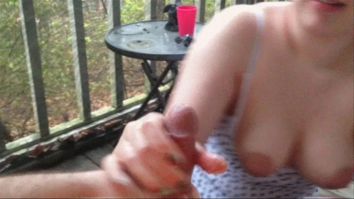 Outdoor Handjob