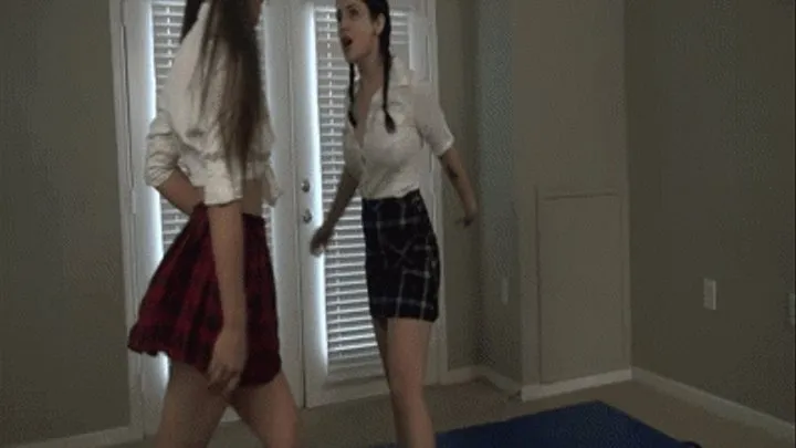 School Girl Battle Tilly vs Jocelyn