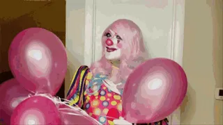 Clown Girl Discovers Your Balloon Fetish