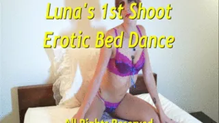 Luna Lain's 1st Exotic Bed Tease