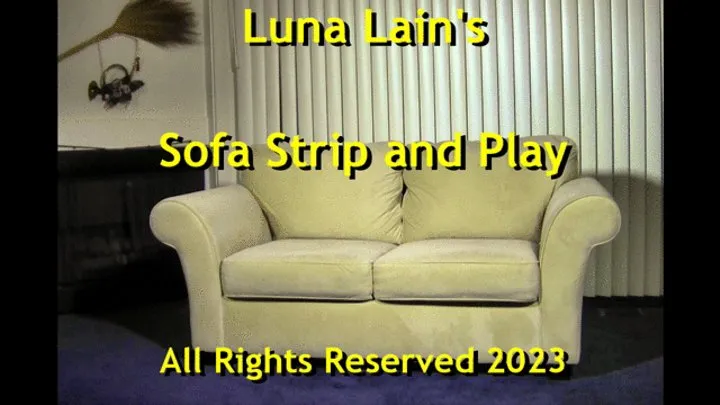 Luna's Lingerie Strip & Tease