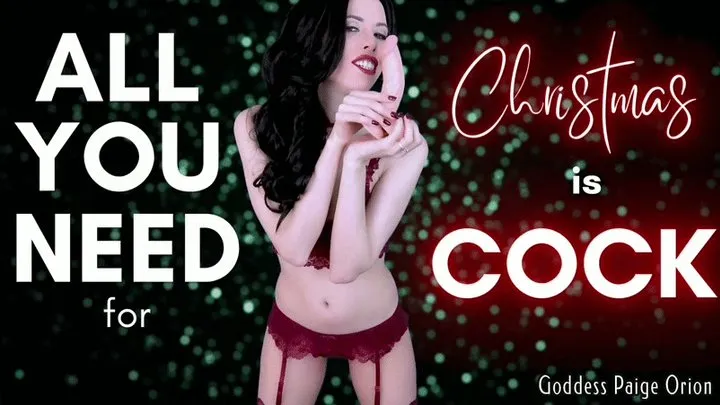 All You Need For Christmas is Cock