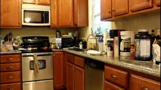 Jasmin Jai Cleans Her Kitchen and Does The Dishes