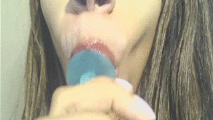 ring pop licking