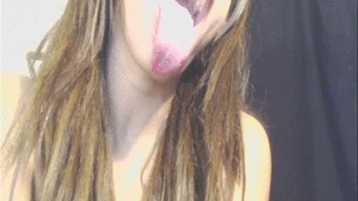 Tongue out