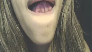 tongue in and out