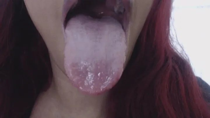 Wiggly Wet Tongue Part 2 Extreme Spit