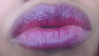 Pink Lipstick Pouty Lips