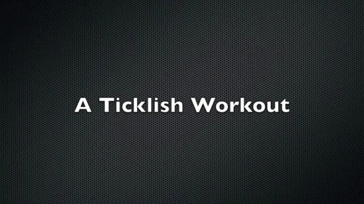 A Ticklish Workout! FF F, Armpits