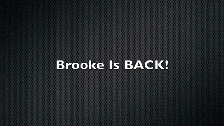 Brook Is Back! FF, Feet